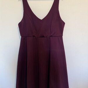 Torrid Deep Purple Mini Dress - 1